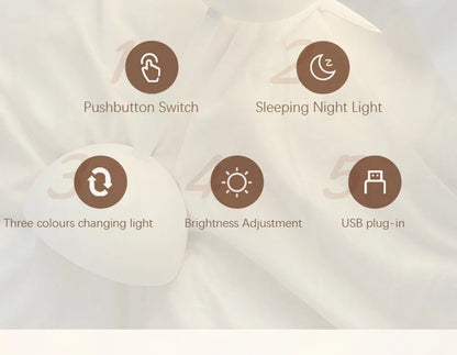 Nordic LED Flowers Table Lamp USB Dimmable For Home Living Table Bedroom Bedside Room Decoration LED Night Lamps Desk