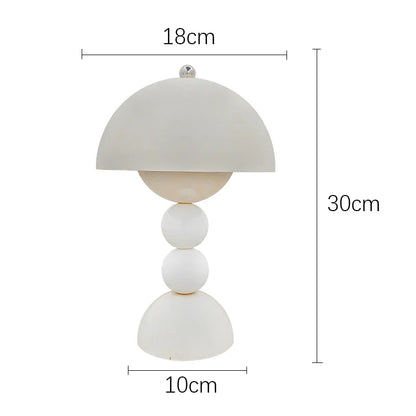 Nordic LED Flowers Table Lamp USB Dimmable For Home Living Table Bedroom Bedside Room Decoration LED Night Lamps Desk