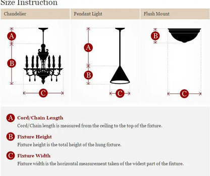 Nordic LED Pendant Light Green Glass Hanging Fixture