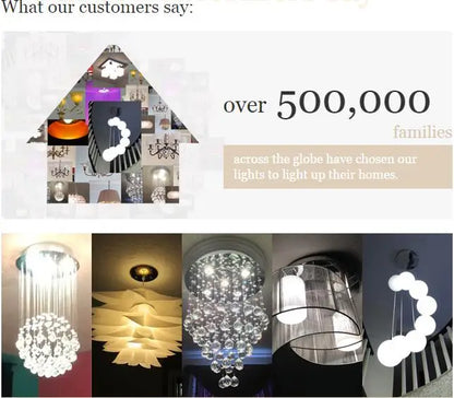 Nordic LED Pendant Light Green Glass Hanging Fixture