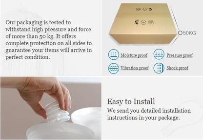 Nordic LED Pendant Light Green Glass Hanging Fixture