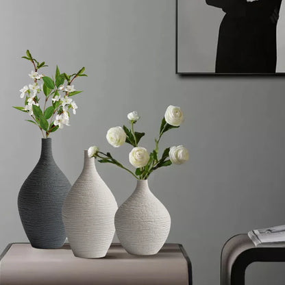 Nordic Luxury Ceramic Vase for Home Décor - Vase