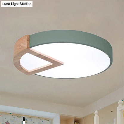 DecorBites™ DecorBites™ Nordic Macaron Flush Mount Light for Kids' Bedrooms