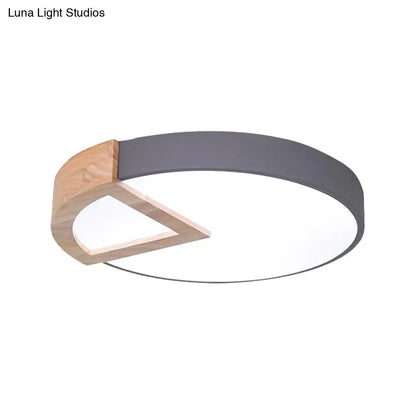 DecorBites™ DecorBites™ Nordic Macaron Flush Mount Light for Kids' Bedrooms