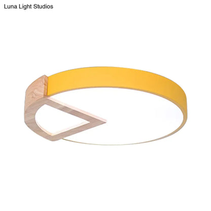 DecorBites™ DecorBites™ Nordic Macaron Flush Mount Light for Kids' Bedrooms