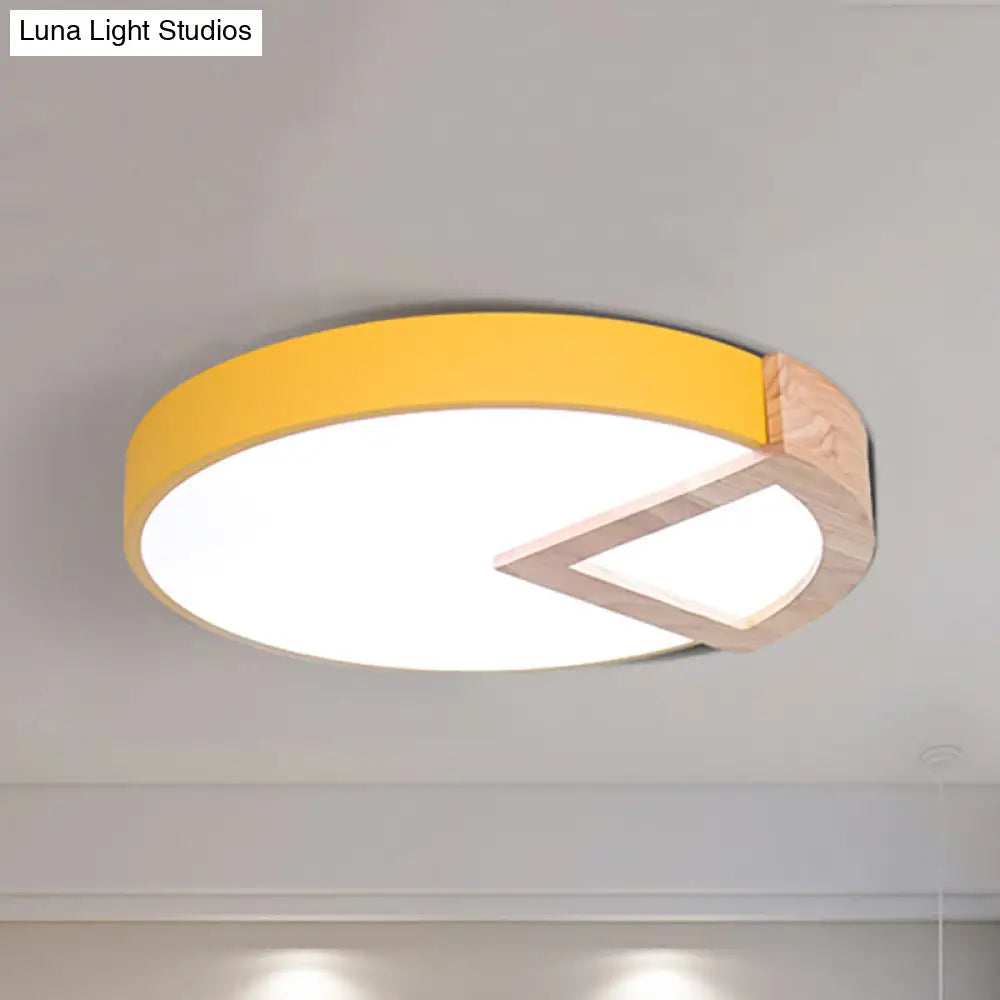 DecorBites™ DecorBites™ Nordic Macaron Flush Mount Light for Kids' Bedrooms