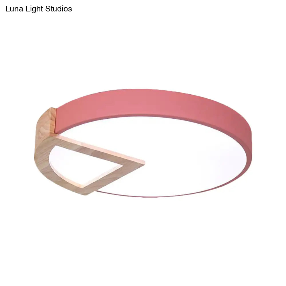 DecorBites™ DecorBites™ Nordic Macaron Flush Mount Light for Kids' Bedrooms