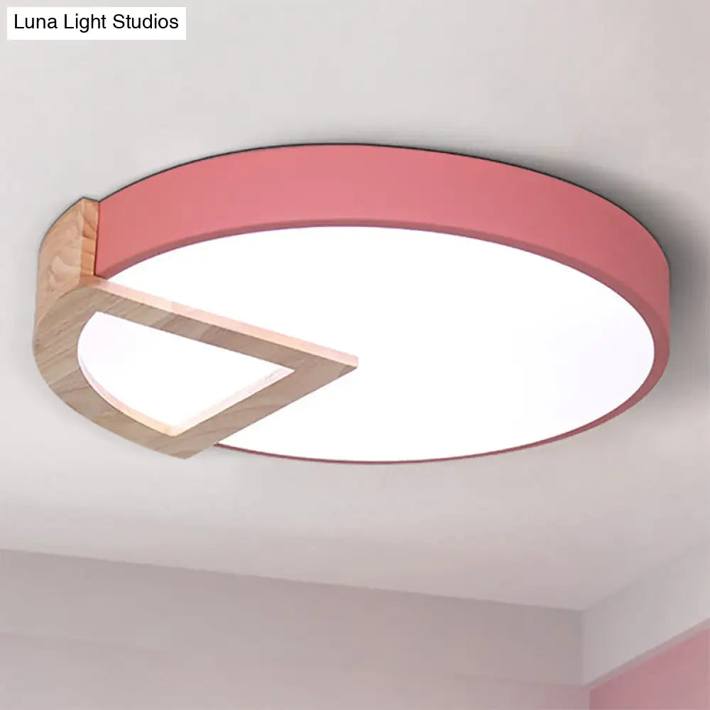 DecorBites™ DecorBites™ Nordic Macaron Flush Mount Light for Kids' Bedrooms
