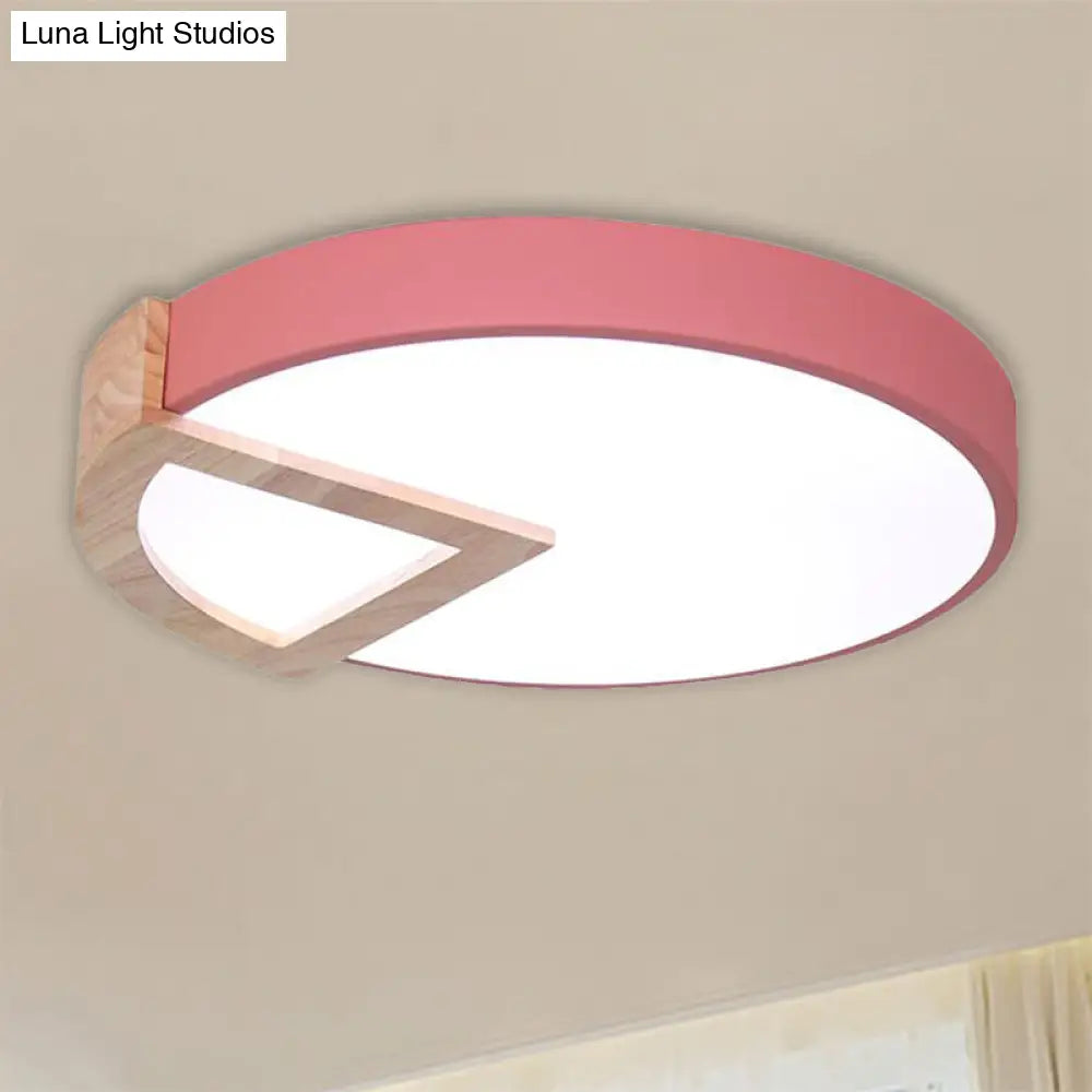DecorBites™ DecorBites™ Nordic Macaron Flush Mount Light for Kids' Bedrooms