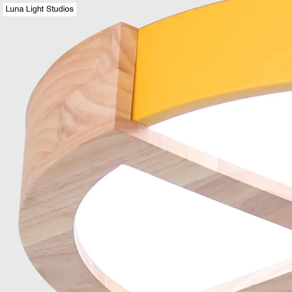 DecorBites™ DecorBites™ Nordic Macaron Flush Mount Light for Kids' Bedrooms