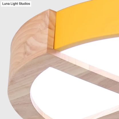 DecorBites™ DecorBites™ Nordic Macaron Flush Mount Light for Kids' Bedrooms