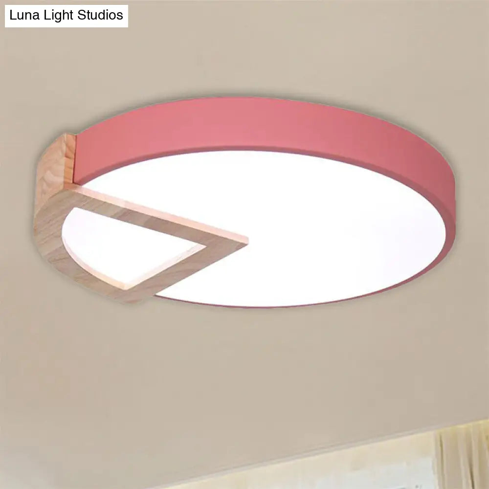 DecorBites™ DecorBites™ Nordic Macaron Flush Mount Light for Kids' Bedrooms