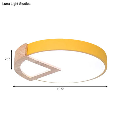 DecorBites™ DecorBites™ Nordic Macaron Flush Mount Light for Kids' Bedrooms