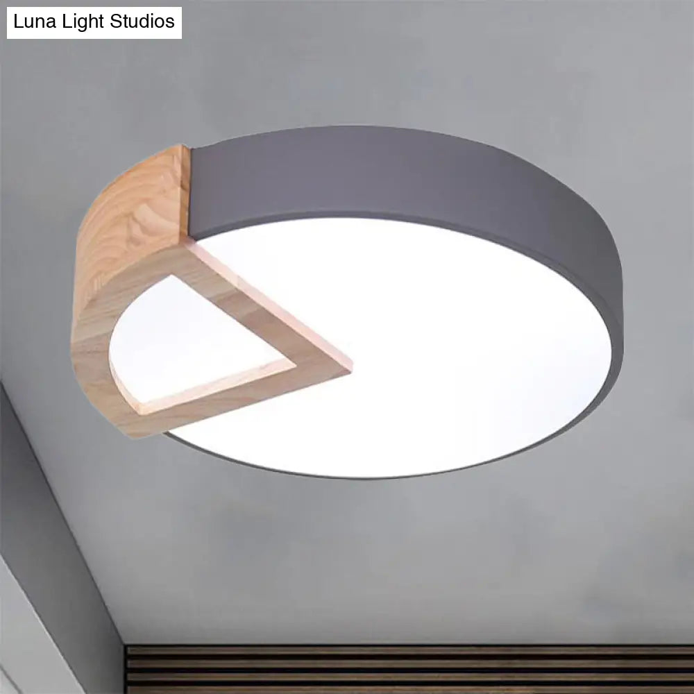 DecorBites™ DecorBites™ Nordic Macaron Flush Mount Light for Kids' Bedrooms
