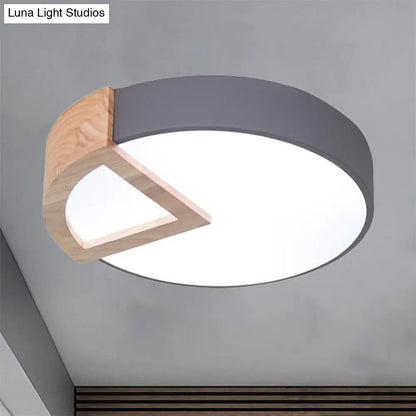 DecorBites™ DecorBites™ Nordic Macaron Flush Mount Light for Kids' Bedrooms