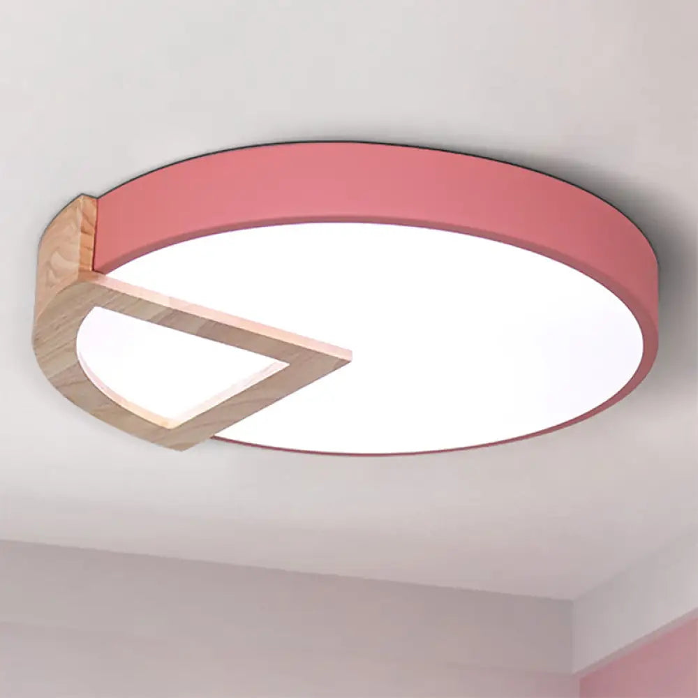 DecorBites™ DecorBites™ Nordic Macaron Flush Mount Light for Kids' Bedrooms