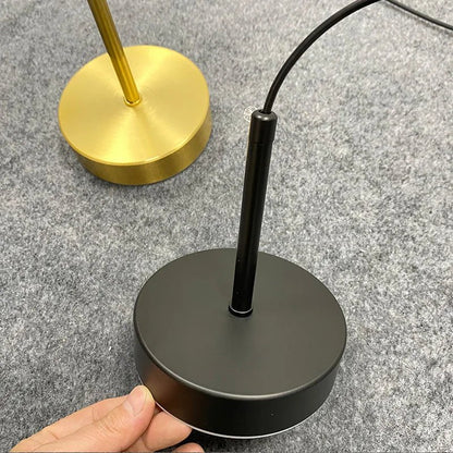 Nordic Minimalist Black Brass Pendant Light - Decorbites