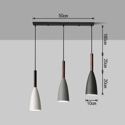 Nordic Minimalist Kitchen Island Lighting