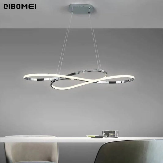 Nordic Minimalist Metal Pendant Light Chandelier - Decorbites