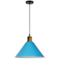 Nordic Modern Metal Tapered Hanging Light - Stylish 1-Light Restaurant Ceiling Pendant Lamp