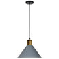 Nordic Modern Metal Tapered Hanging Light - Stylish 1-Light Restaurant Ceiling Pendant Lamp