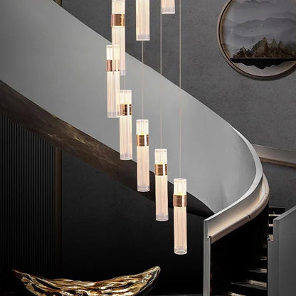 Nordic Multi-Light Iron And Acrylic Pendant Light - Decorbites