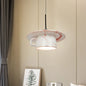 Nordic Pink Coffee Cup Pendant Ceiling Light - Stylish 1-Bulb LED Suspension Lamp for Restaurants