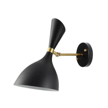 Nordic Plug-In Wall Sconce - Black (Hardwired)