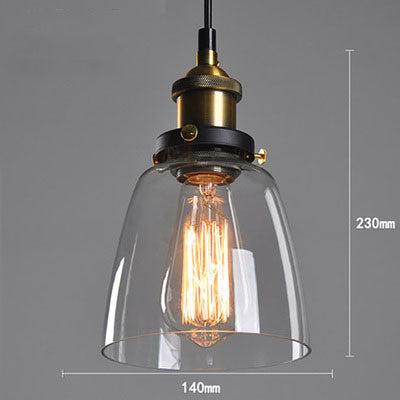 Minimalist Glass Dining Chandelier