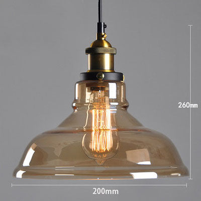 Minimalist Glass Dining Chandelier
