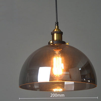 Minimalist Glass Dining Chandelier