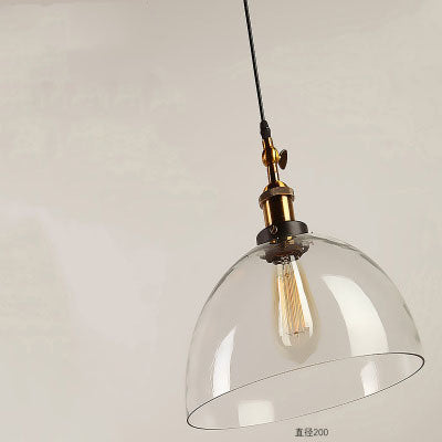 Minimalist Glass Dining Chandelier