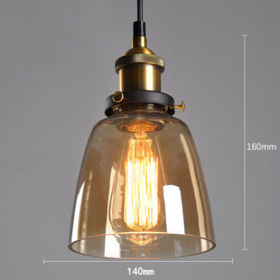 Minimalist Glass Dining Chandelier