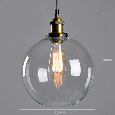 Minimalist Glass Dining Chandelier
