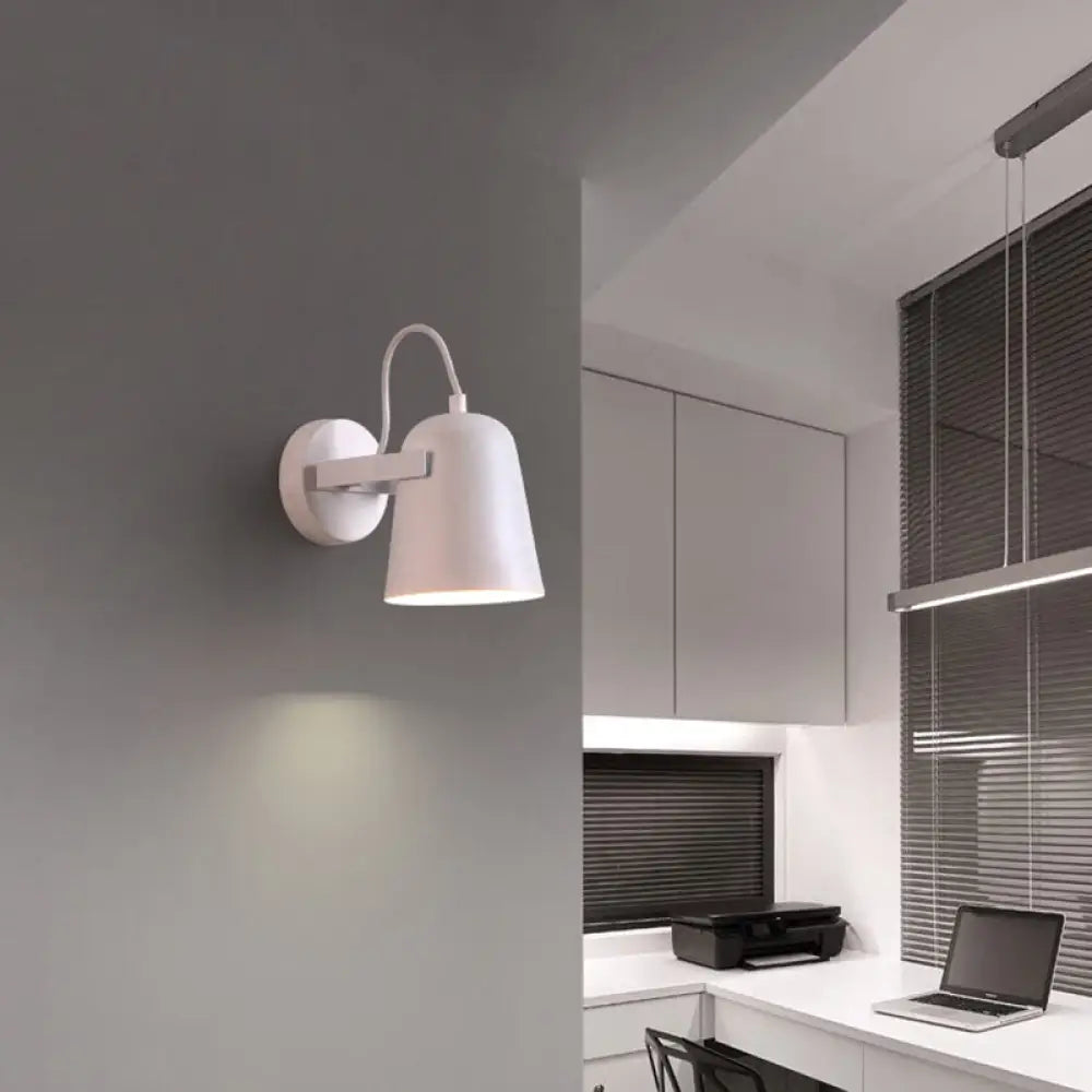 DecorBites™ DecorBites™ Nordic Rotatable Iron Bell Shade Wall Sconce Light for Living Room