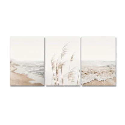 Nordic Seascape Canvas Wall Art Set - 3PCS / 50x75cm no frame
