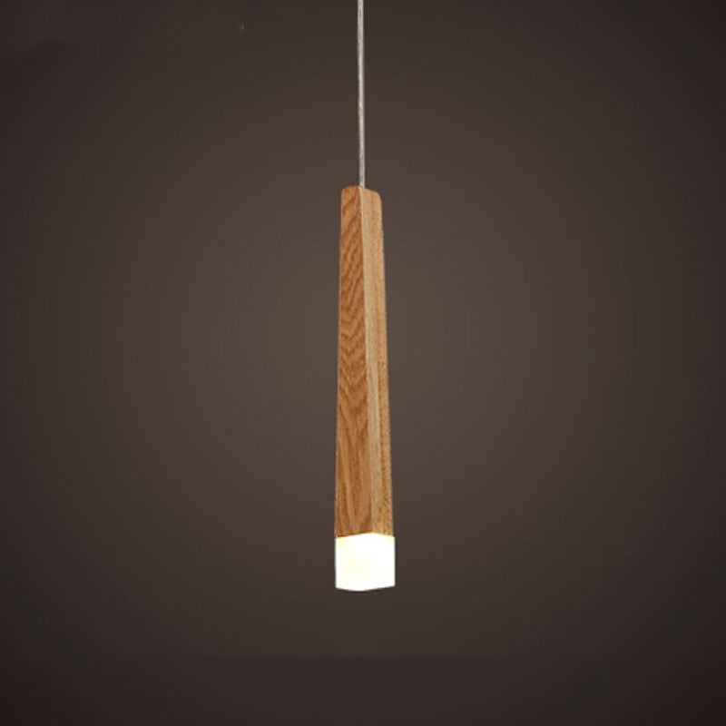Ash Wood Pendant Light