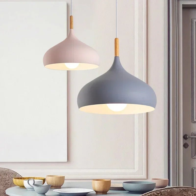 Nordic Stainless Steel Creative Pendant Light - Decorbites
