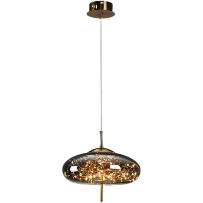 Nordic Star Glass Pendant Light With Long Cord - Decorbites