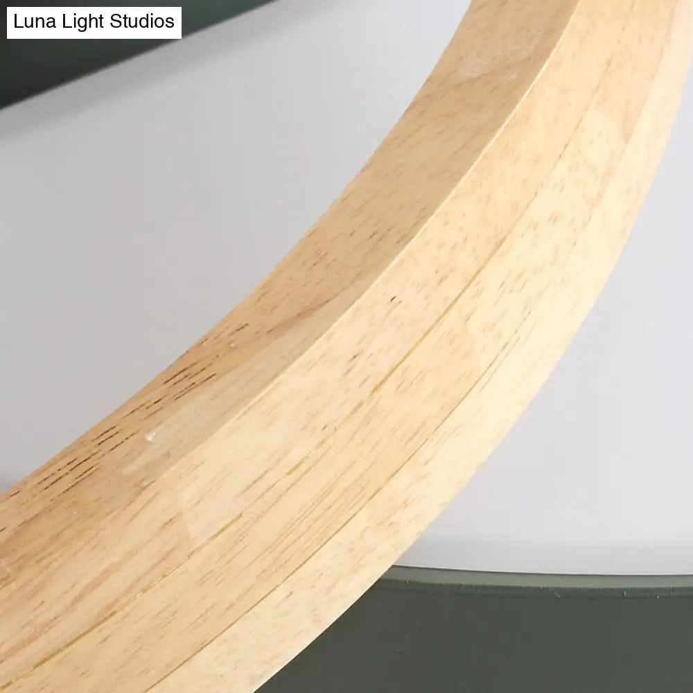 DecorBites™ DecorBites™ Nordic Style Acrylic Round Cake Light: Flush Mount Ceiling Light, Perfect for Nursing Rooms