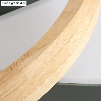 DecorBites™ DecorBites™ Nordic Style Acrylic Round Cake Light: Flush Mount Ceiling Light, Perfect for Nursing Rooms