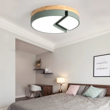 DecorBites™ DecorBites™ Nordic Style Acrylic Round Cake Light: Flush Mount Ceiling Light, Perfect for Nursing Rooms