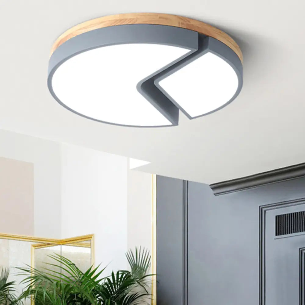 DecorBites™ DecorBites™ Nordic Style Acrylic Round Cake Light: Flush Mount Ceiling Light, Perfect for Nursing Rooms