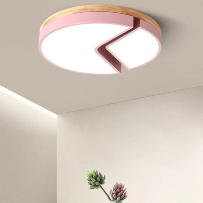 DecorBites™ DecorBites™ Nordic Style Acrylic Round Cake Light: Flush Mount Ceiling Light, Perfect for Nursing Rooms