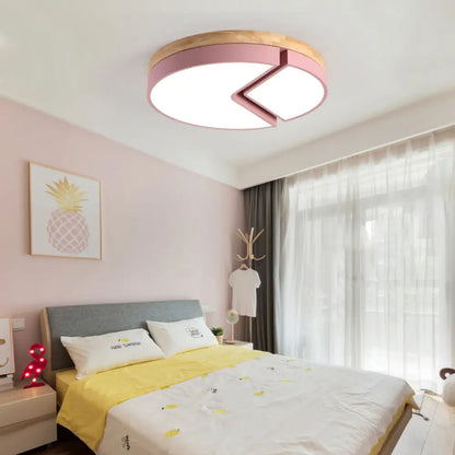 DecorBites™ DecorBites™ Nordic Style Acrylic Round Cake Light: Flush Mount Ceiling Light, Perfect for Nursing Rooms