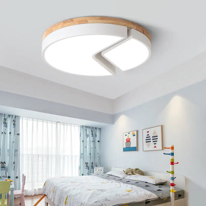 DecorBites™ DecorBites™ Nordic Style Acrylic Round Cake Light: Flush Mount Ceiling Light, Perfect for Nursing Rooms