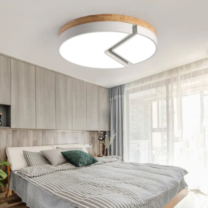 DecorBites™ DecorBites™ Nordic Style Acrylic Round Cake Light: Flush Mount Ceiling Light, Perfect for Nursing Rooms