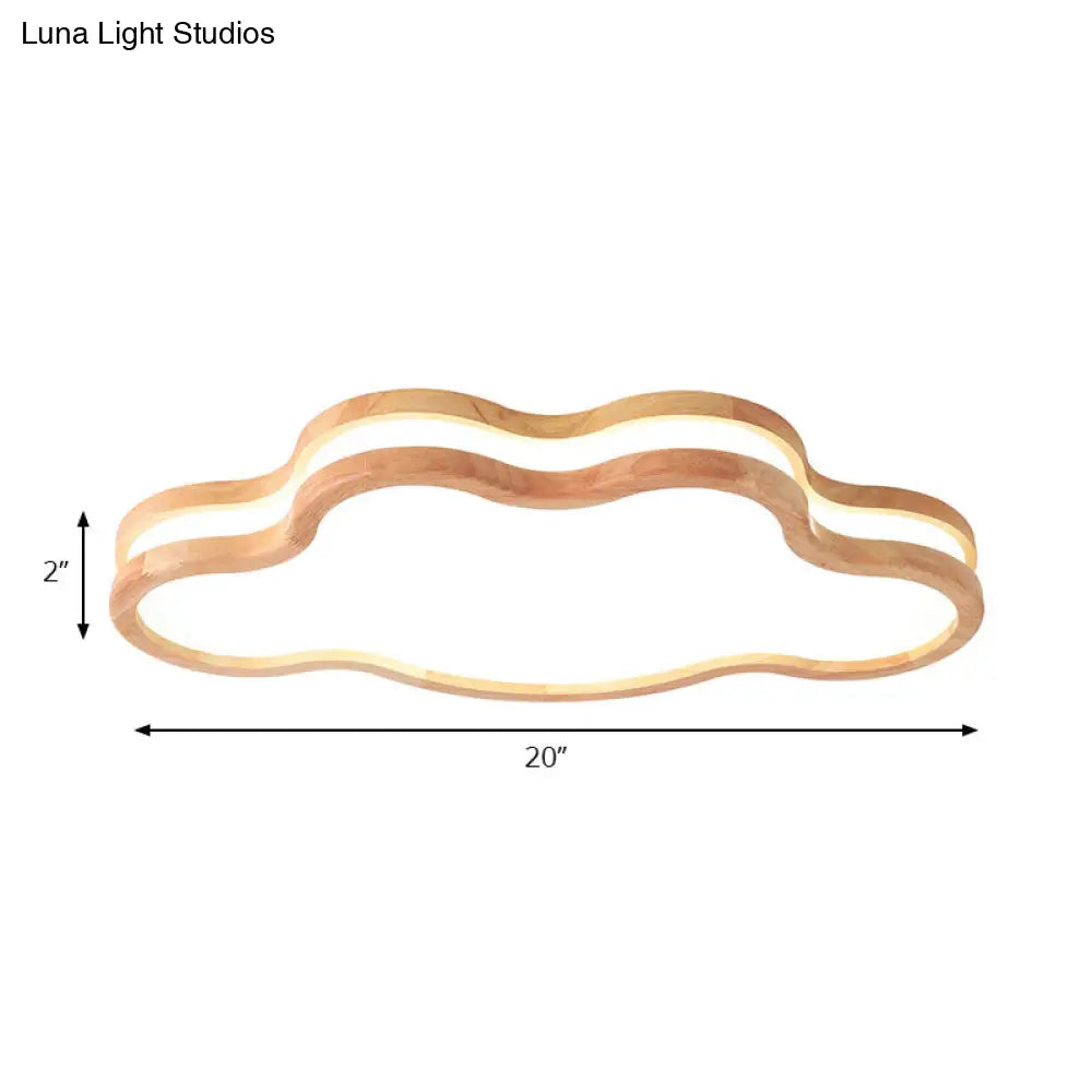 DecorBites™ DecorBites™ Nordic Style Acrylic White LED Ceiling Lamp for Kid's Bedroom - Sky Ceiling Mount Light