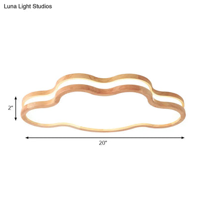 DecorBites™ DecorBites™ Nordic Style Acrylic White LED Ceiling Lamp for Kid's Bedroom - Sky Ceiling Mount Light