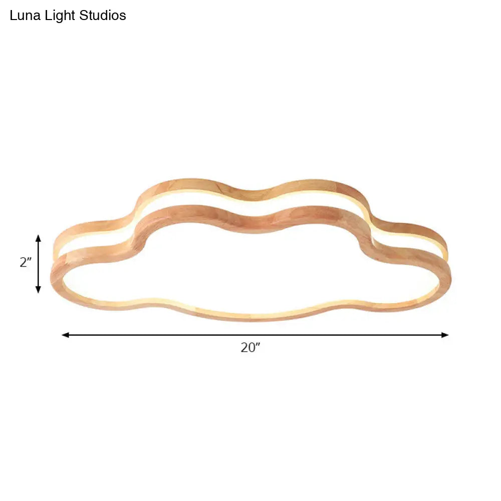 DecorBites™ DecorBites™ Nordic Style Acrylic White LED Ceiling Lamp for Kid's Bedroom - Sky Ceiling Mount Light